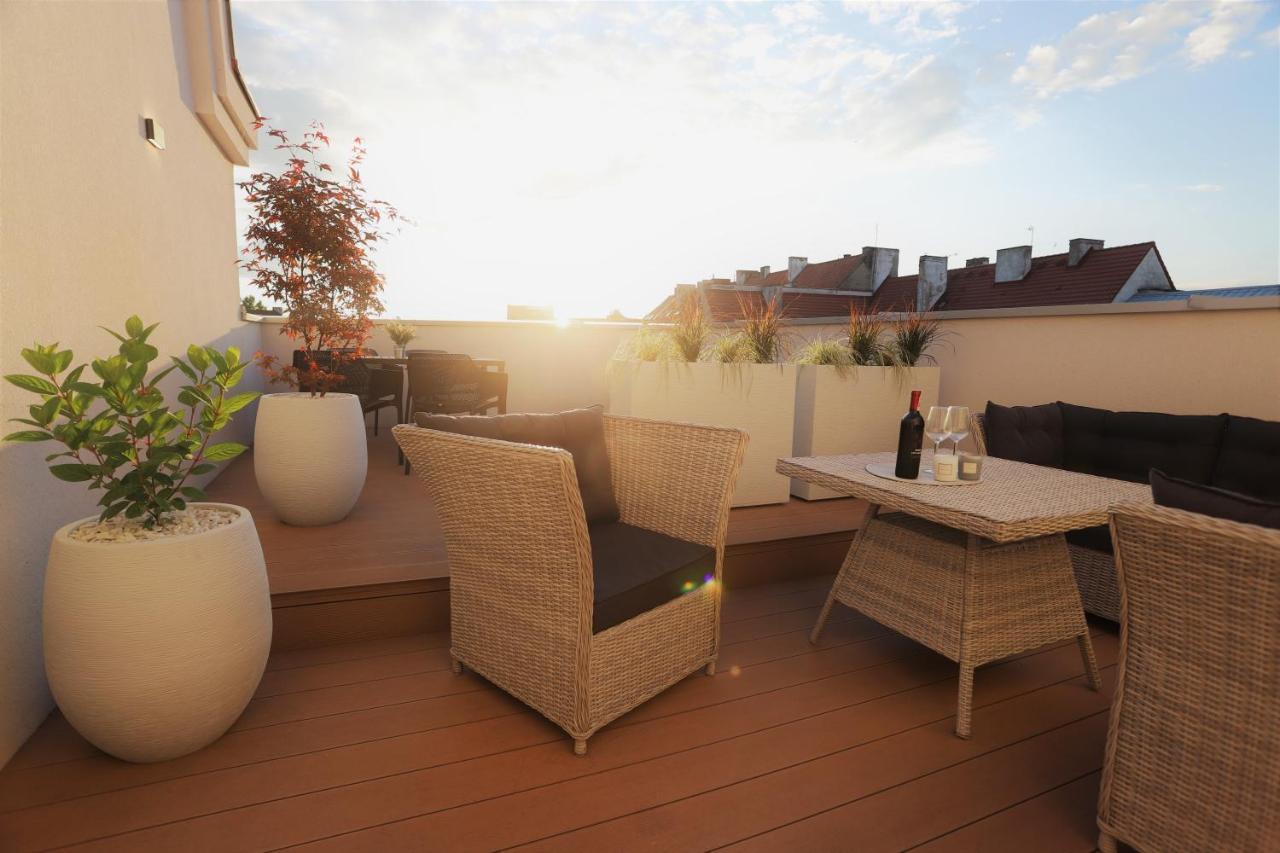 Apartamenty Nadjeziorne Z Tarasem Na Dachu Ełk Exterior foto